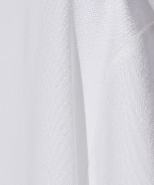 ABAHOUSE / アバハウス Tシャツ | 【定番】ドレスポンチ Vネック 半袖Tシャツ / ストレッチ 冷涼感 | 詳細1