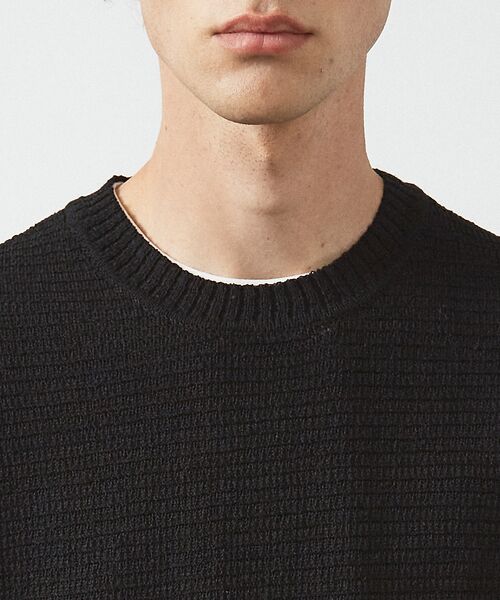 ABAHOUSE / アバハウス Tシャツ | フルニードル メッシュニットTシャツ | 詳細20