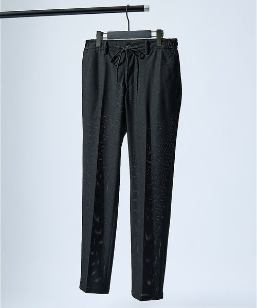 ABAHOUSE / アバハウス スラックス・ドレスパンツ | 【セットアップ対応】トリコットメッシュ イージースラックス/ ストレッチ 軽量 | 詳細16