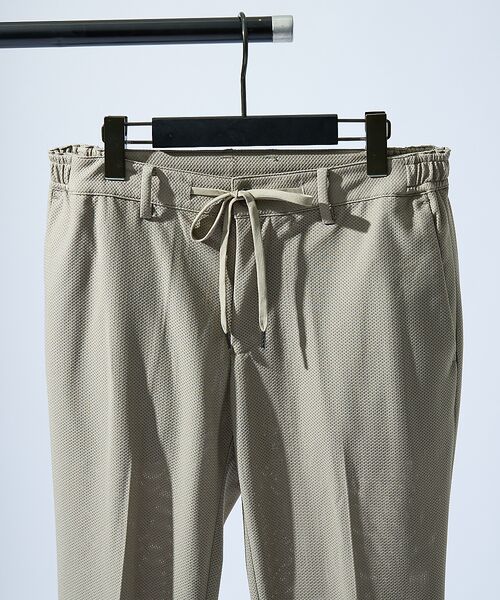 ABAHOUSE / アバハウス スラックス・ドレスパンツ | 【セットアップ対応】トリコットメッシュ イージースラックス/ ストレッチ 軽量 | 詳細5