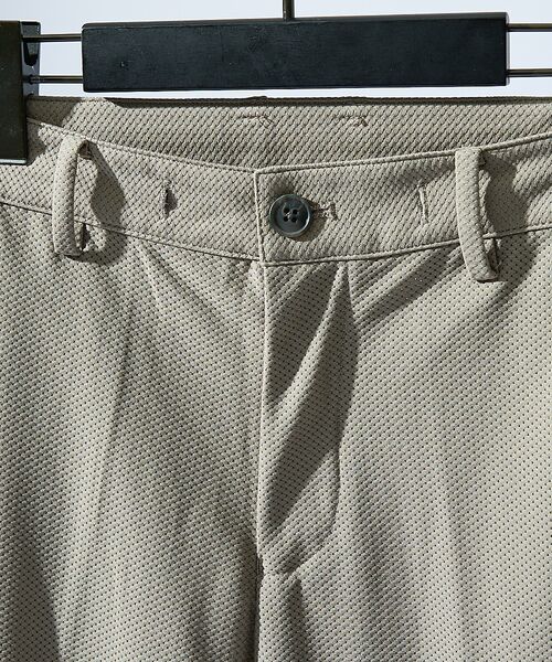 ABAHOUSE / アバハウス スラックス・ドレスパンツ | 【セットアップ対応】トリコットメッシュ イージースラックス/ ストレッチ 軽量 | 詳細7