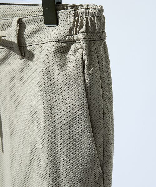 ABAHOUSE / アバハウス スラックス・ドレスパンツ | 【セットアップ対応】トリコットメッシュ イージースラックス/ ストレッチ 軽量 | 詳細8