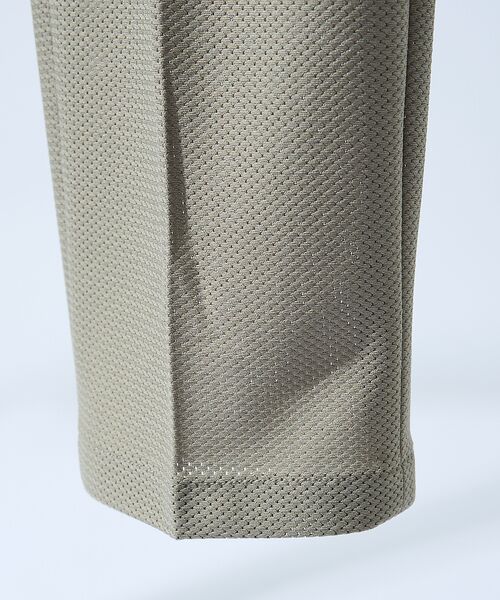 ABAHOUSE / アバハウス スラックス・ドレスパンツ | 【セットアップ対応】トリコットメッシュ イージースラックス/ ストレッチ 軽量 | 詳細9