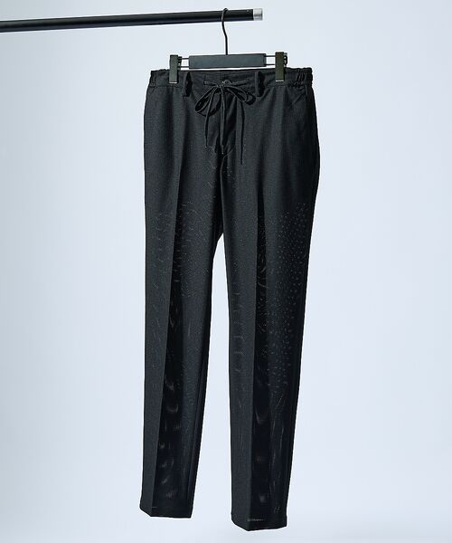 ABAHOUSE / アバハウス スラックス・ドレスパンツ | 【セットアップ対応】トリコットメッシュ イージースラックス/ ストレッチ 軽量 | 詳細16