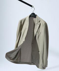 ABAHOUSE / アバハウス テーラードジャケット | 【セットアップ対応/FLEX JACKET】トリコット メッシュジャケット /