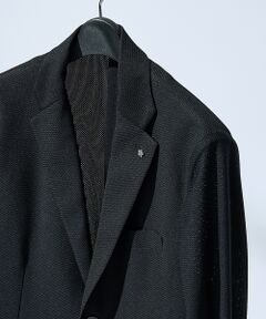 ABAHOUSE / アバハウス テーラードジャケット | 【セットアップ対応/FLEX JACKET】トリコット メッシュジャケット /