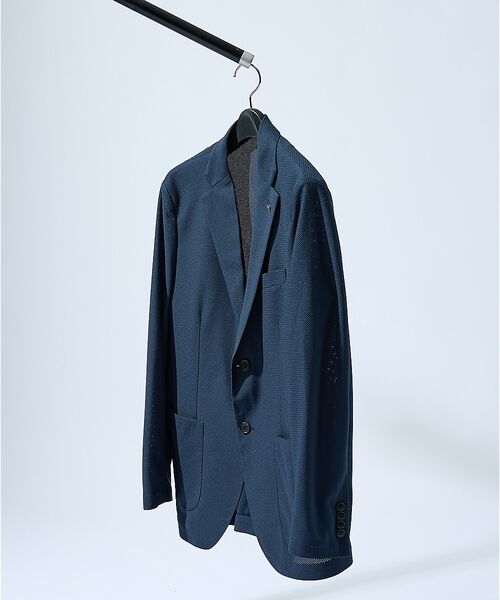 ABAHOUSE / アバハウス テーラードジャケット | 【セットアップ対応/FLEX JACKET】トリコット メッシュジャケット / | 詳細11