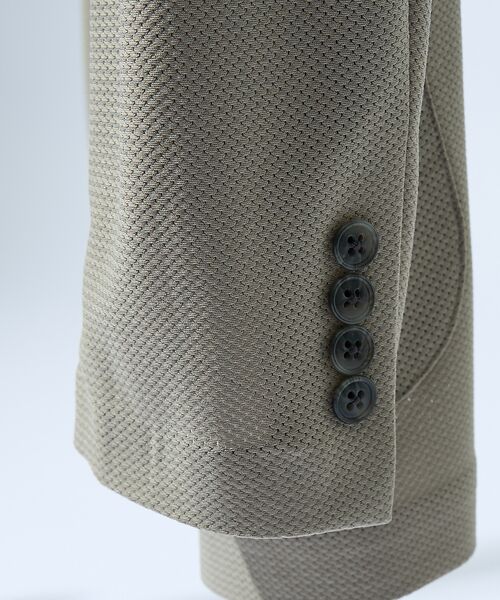 ABAHOUSE / アバハウス テーラードジャケット | 【セットアップ対応/FLEX JACKET】トリコット メッシュジャケット / | 詳細4