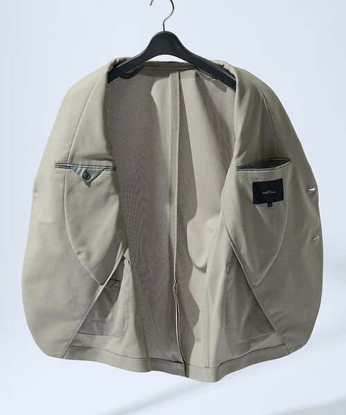 ABAHOUSE / アバハウス テーラードジャケット | 【セットアップ対応/FLEX JACKET】トリコット メッシュジャケット / | 詳細6