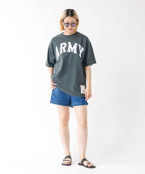 ABAHOUSE / アバハウス Tシャツ | 【TOP KHAKI /トップカーキ】JOHNBULL/ジョンブル/ARMY プ | 詳細2