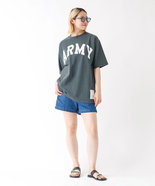ABAHOUSE / アバハウス Tシャツ | 【TOP KHAKI /トップカーキ】JOHNBULL/ジョンブル/ARMY プ | 詳細3