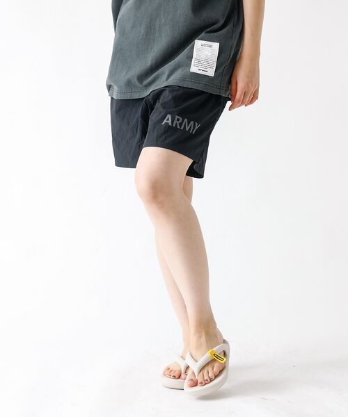 ABAHOUSE / アバハウス ショート・ハーフ・半端丈パンツ | 【MADE IN STANDARD / メイドインスタンダード 】ARMY SH | 詳細4