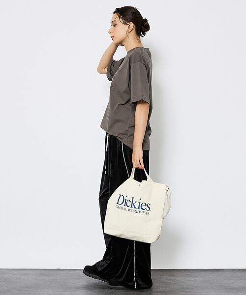 ABAHOUSE / アバハウス ショルダーバッグ | 【Dickies /ディッキーズ】選べるTEXT LOGO TC 2WAY SH | 詳細4