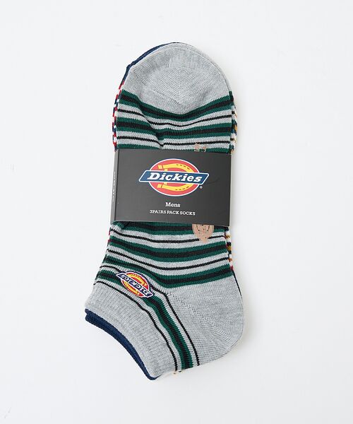 ABAHOUSE / アバハウス ソックス | 【DICKIES/ディッキーズ】3Pアソートソックス/選べる3足SET/アンクル | 詳細1