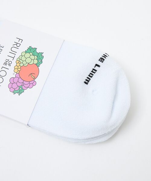 ABAHOUSE / アバハウス ソックス | 【FRUIT OF THE LOOM/フルーツ オブ ザ ルーム】 接触冷感/ワ | 詳細5