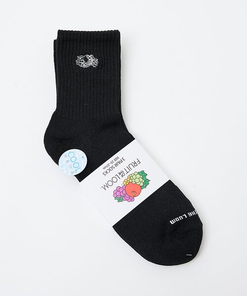 ABAHOUSE / アバハウス ソックス | 【FRUIT OF THE LOOM/フルーツ オブ ザ ルーム】 接触冷感/ワ | 詳細6