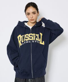 ABAHOUSE / アバハウス パーカー | 【RUSSELL ATHLETIC/ラッセル アスレチック】フロントロゴスウェッ