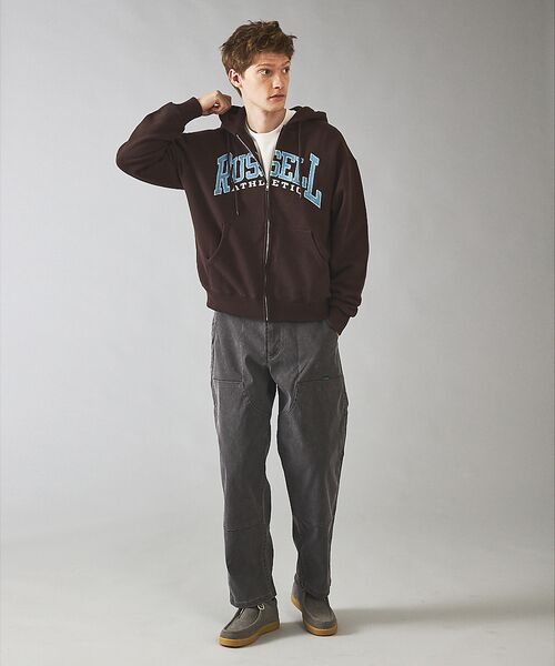 ABAHOUSE / アバハウス パーカー | 【RUSSELL ATHLETIC/ラッセル アスレチック】フロントロゴスウェッ | 詳細12