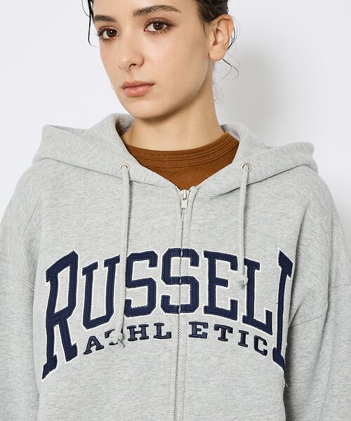 ABAHOUSE / アバハウス パーカー | 【RUSSELL ATHLETIC/ラッセル アスレチック】フロントロゴスウェッ | 詳細6