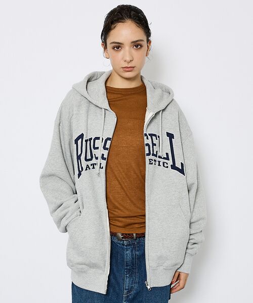 ABAHOUSE/アバハウス 【RUSSELL ATHLETIC/ラッセル アスレチック】フロントロゴスウェッ グレー XL ABAHOUSE/アバハウス 【RUSSELL ATHLETIC/ラッセル アスレチック】フロントロゴスウェッ グレー XL