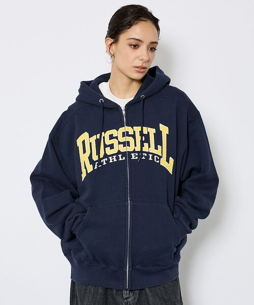 ABAHOUSE / アバハウス パーカー | 【RUSSELL ATHLETIC/ラッセル アスレチック】フロントロゴスウェッ | 詳細16