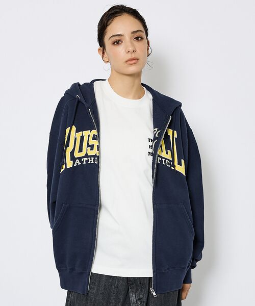 ABAHOUSE / アバハウス パーカー | 【RUSSELL ATHLETIC/ラッセル アスレチック】フロントロゴスウェッ | 詳細18