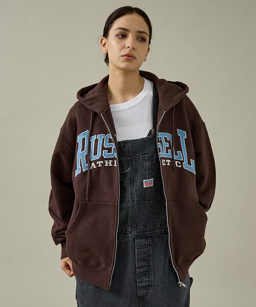 ABAHOUSE / アバハウス パーカー | 【RUSSELL ATHLETIC/ラッセル アスレチック】フロントロゴスウェッ | 詳細22