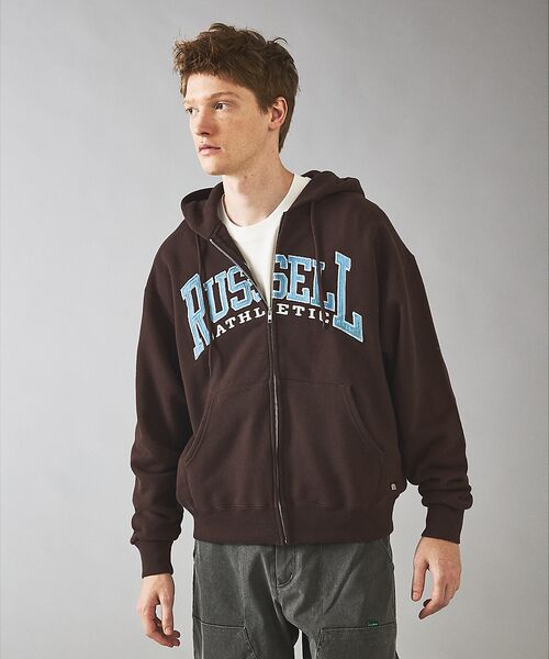 ABAHOUSE / アバハウス パーカー | 【RUSSELL ATHLETIC/ラッセル アスレチック】フロントロゴスウェッ | 詳細26