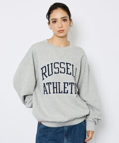 ABAHOUSE / アバハウス スウェット | 【RUSSELL ATHLETIC/ラッセル アスレチック】フロントワッペンロゴ