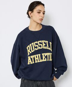 ABAHOUSE / アバハウス スウェット | 【RUSSELL ATHLETIC/ラッセル アスレチック】フロントワッペンロゴ