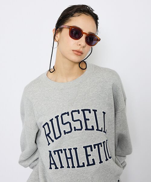 RUSSELL ATHLETIC/ラッセル アスレチック】フロントワッペンロゴ