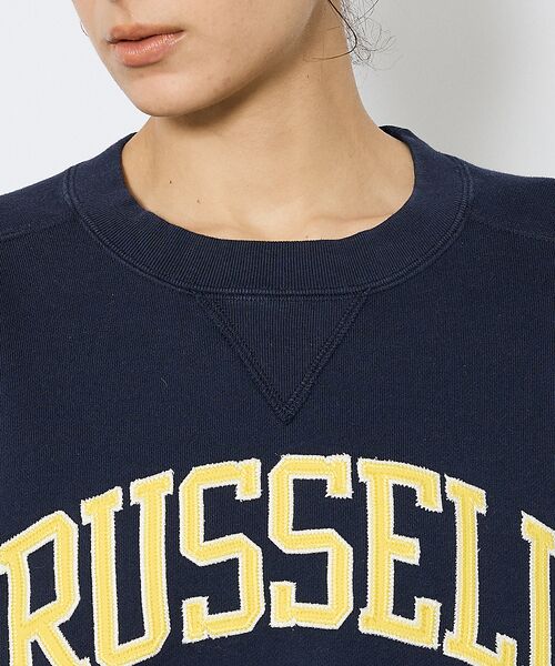 ABAHOUSE / アバハウス スウェット | 【RUSSELL ATHLETIC/ラッセル アスレチック】フロントワッペンロゴ | 詳細13