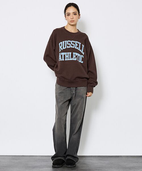 RUSSELL ATHLETIC/ラッセル アスレチック】フロントワッペンロゴ