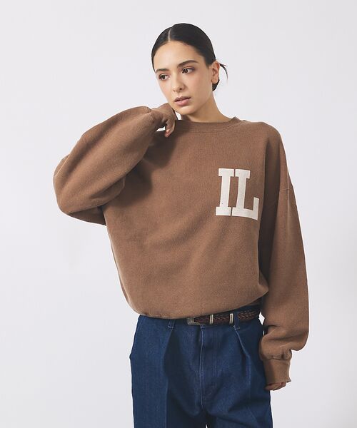 ABAHOUSE / アバハウス スウェット | 【REMI RELIEF / レミ レリーフ】SP加工起毛裏毛クルー(IL)プリ | 詳細7