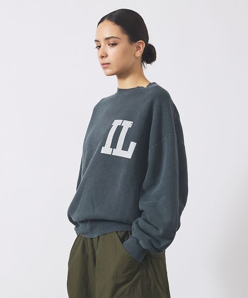 ABAHOUSE / アバハウス スウェット | 【REMI RELIEF / レミ レリーフ】SP加工起毛裏毛クルー(IL)プリ | 詳細19