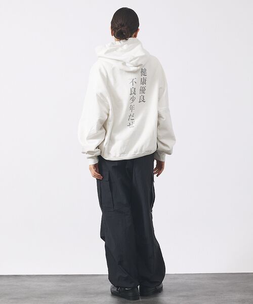 ABAHOUSE / アバハウス パーカー | 【REMI RELIEF / レミ レリーフ】ダブルSP加工裏毛パーカー(AKI | 詳細2