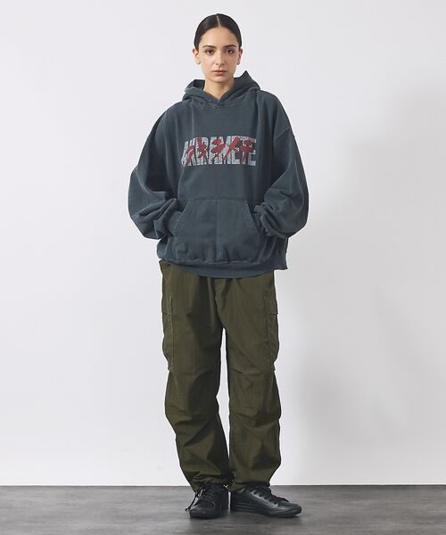 ABAHOUSE / アバハウス パーカー | 【REMI RELIEF / レミ レリーフ】ダブルSP加工裏毛パーカー(AKI | 詳細6