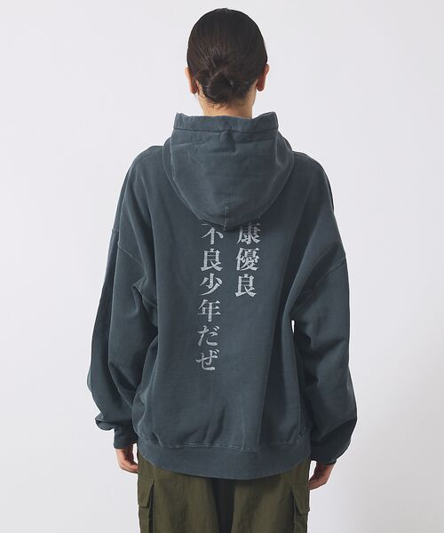 ABAHOUSE / アバハウス パーカー | 【REMI RELIEF / レミ レリーフ】ダブルSP加工裏毛パーカー(AKI | 詳細11