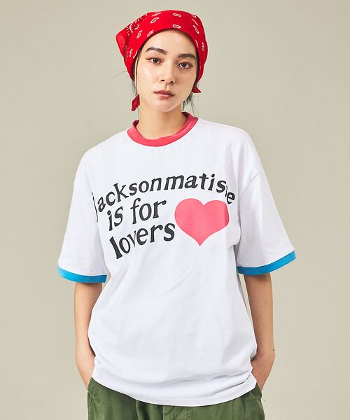 ABAHOUSE / アバハウス Tシャツ | 【JACKSON MATISSE/ジャクソンマティス】is for lovers | 詳細3