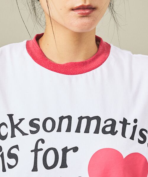 ABAHOUSE / アバハウス Tシャツ | 【JACKSON MATISSE/ジャクソンマティス】is for lovers | 詳細4