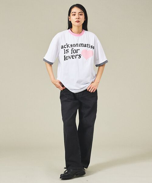 ABAHOUSE / アバハウス Tシャツ | 【JACKSON MATISSE/ジャクソンマティス】is for lovers | 詳細7