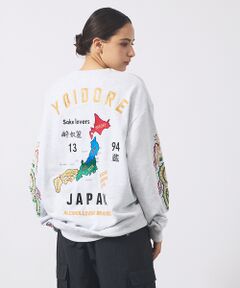 ABAHOUSE / アバハウス Tシャツ | 【YOIDORE/ヨイドレ】酒愛好家スーベニア刺繍スウェット/秋冬/ユニセックス