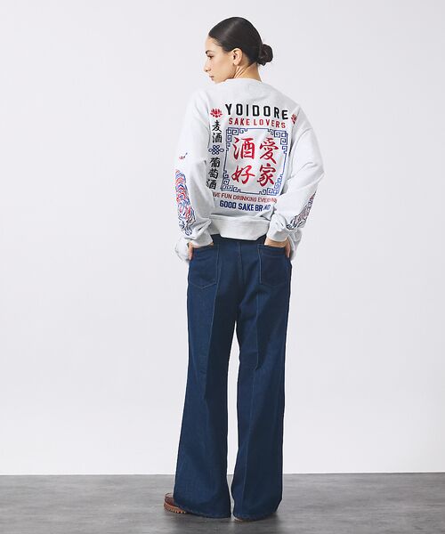 ABAHOUSE / アバハウス Tシャツ | 【YOIDORE/ヨイドレ】酒愛好家スーベニア刺繍スウェット/秋冬/ユニセックス | 詳細2