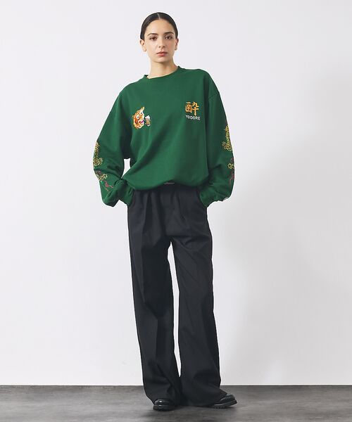 ABAHOUSE / アバハウス Tシャツ | 【YOIDORE/ヨイドレ】酒愛好家スーベニア刺繍スウェット/秋冬/ユニセックス | 詳細15