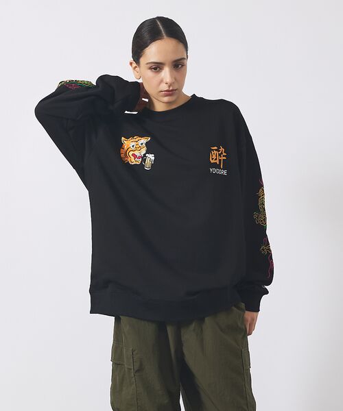 ABAHOUSE / アバハウス Tシャツ | 【YOIDORE/ヨイドレ】酒愛好家スーベニア刺繍スウェット/秋冬/ユニセックス | 詳細23