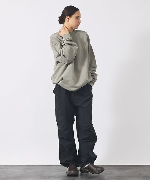 ABAHOUSE / アバハウス スウェット | 【POLER/ポーラー】EMB PIGMENT DYE CREW/ピグメント加工 | 詳細13