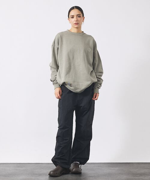 ABAHOUSE / アバハウス スウェット | 【POLER/ポーラー】EMB PIGMENT DYE CREW/ピグメント加工 | 詳細14
