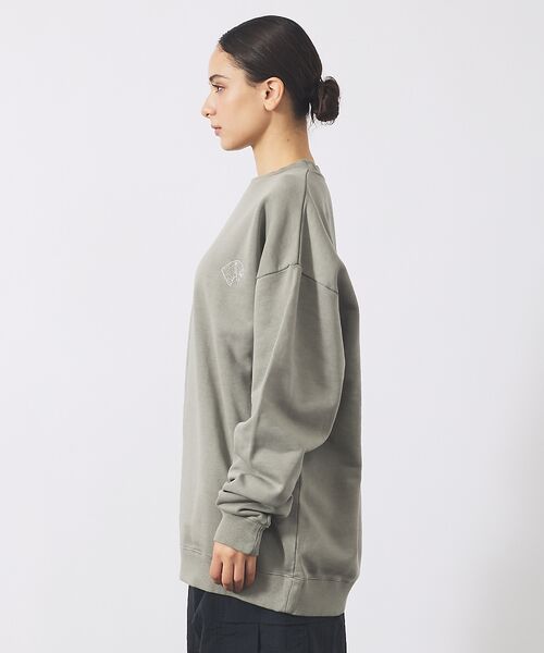 ABAHOUSE / アバハウス スウェット | 【POLER/ポーラー】EMB PIGMENT DYE CREW/ピグメント加工 | 詳細17