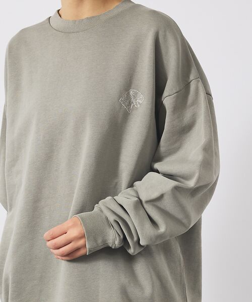 ABAHOUSE / アバハウス スウェット | 【POLER/ポーラー】EMB PIGMENT DYE CREW/ピグメント加工 | 詳細19