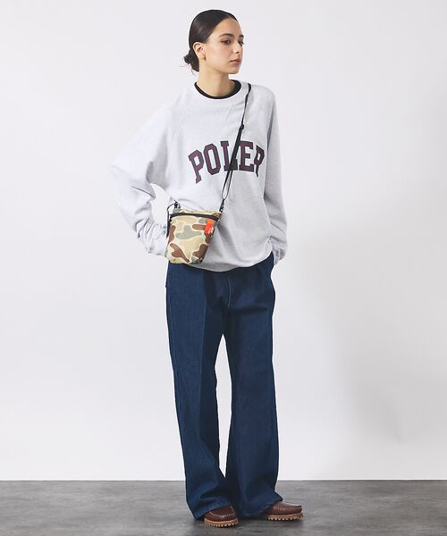 ABAHOUSE / アバハウス スウェット | 【POLER/ポーラー】COLLEGE RAGLAN CREW スウェット/カレ | 詳細10